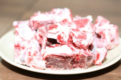 한우등뼈 2kg